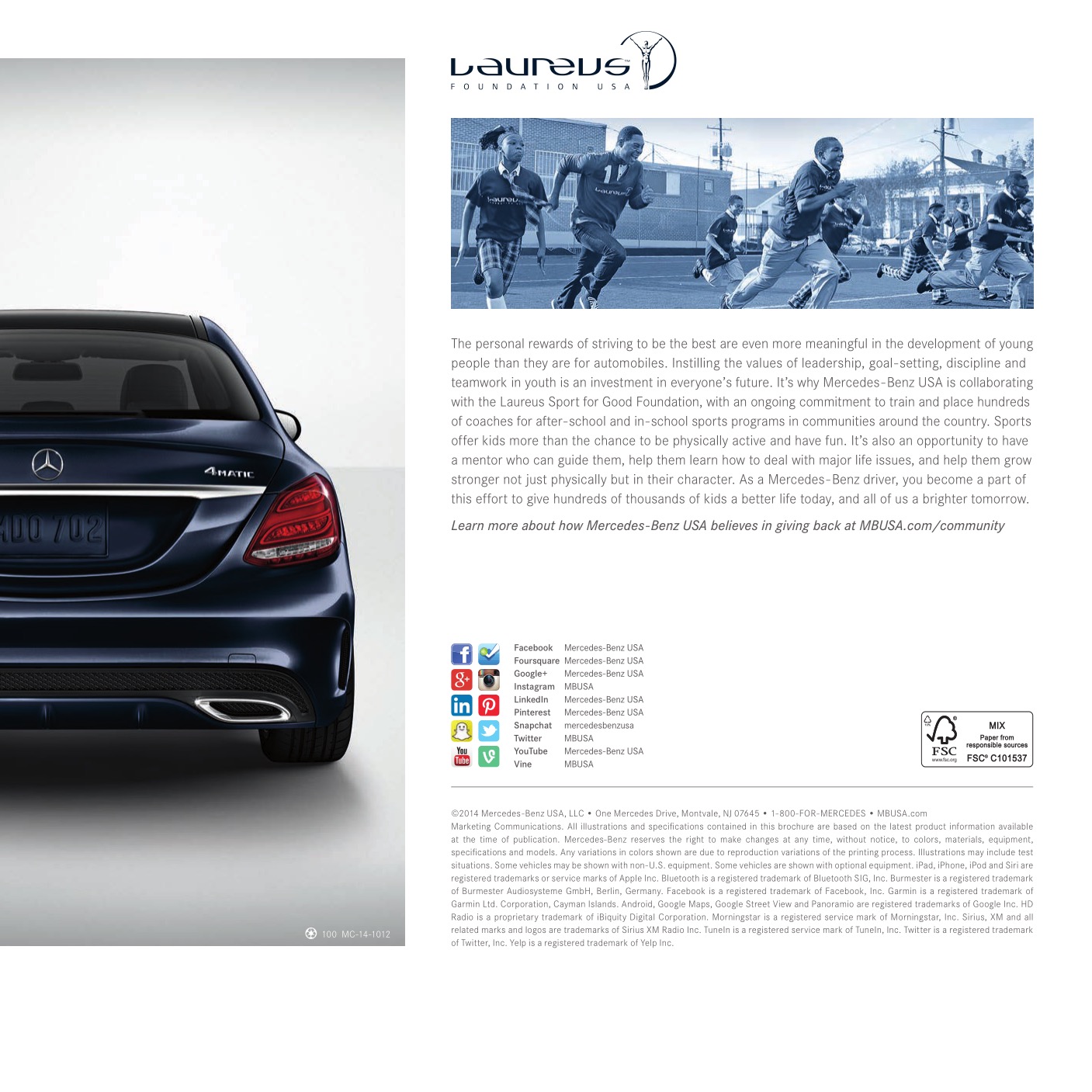 2015 Mercedes-Benz C-Class Brochure Page 24